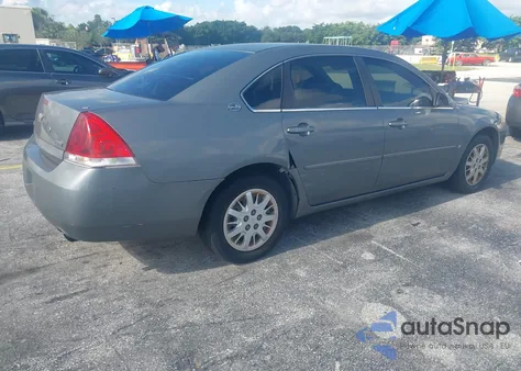 2008 Chevrolet Impala Police z USA, uszkodzony, nr VIN 2G1WS583081246653